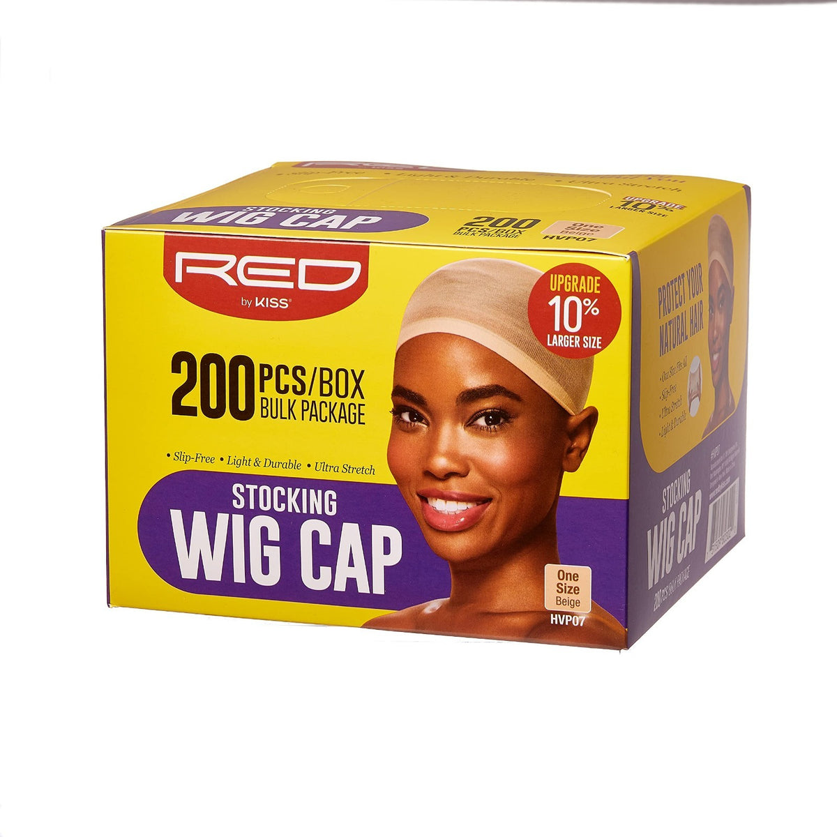 200PCS Breathable Red Wig Caps - Lightweight Secure Hair Cover
