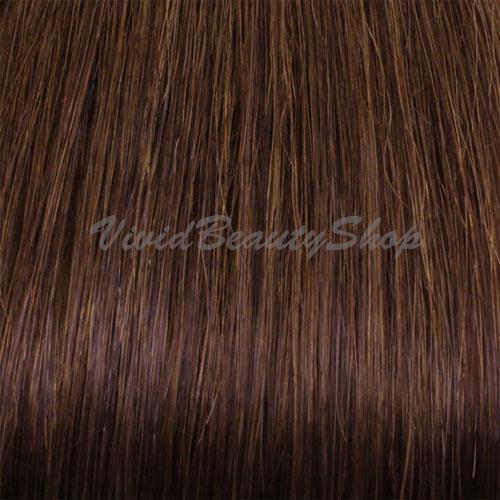 Pre-Glued U Shape Keratin Hair Extensions - Medium Brown #4, 22 Inches