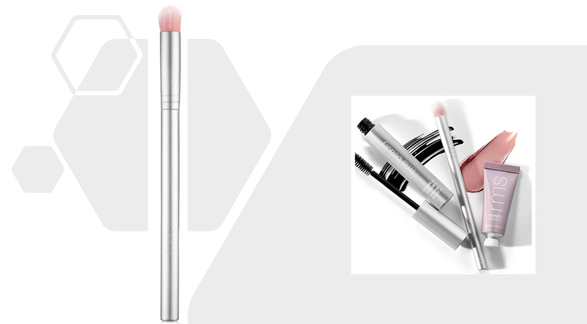 RMS Beauty Eye Polish Brush — Skin2Skin Compatible for Cream & Powder