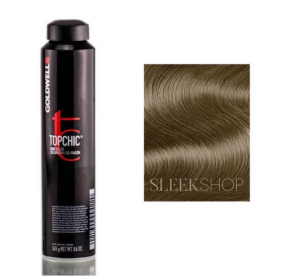 Permanent Hair Color 8.6 oz Light Natural Ash Blonde - Goldwell Topchic