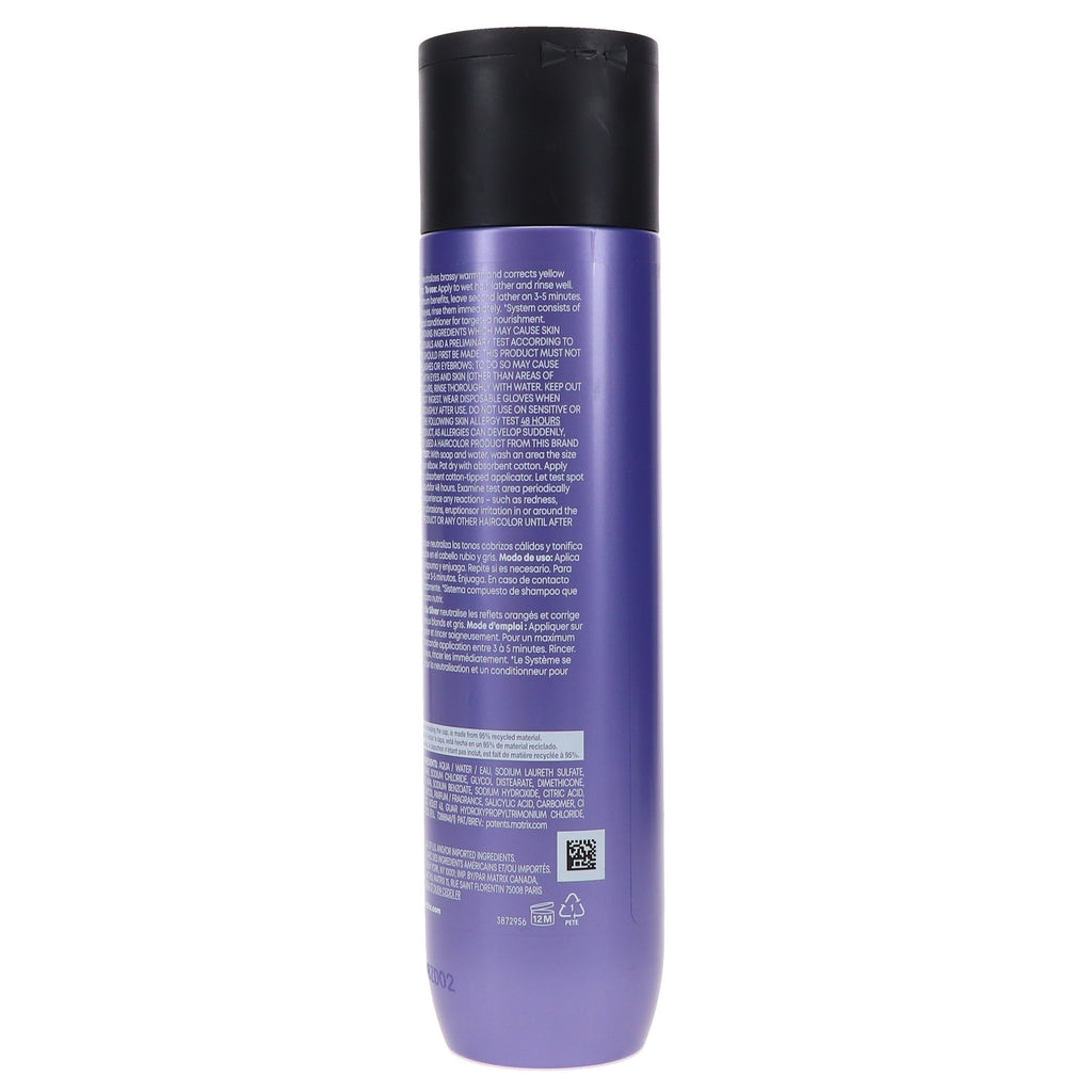 Silver Hair Shampoo for Blonde & Gray Tones - 10.1 oz Salon Quality