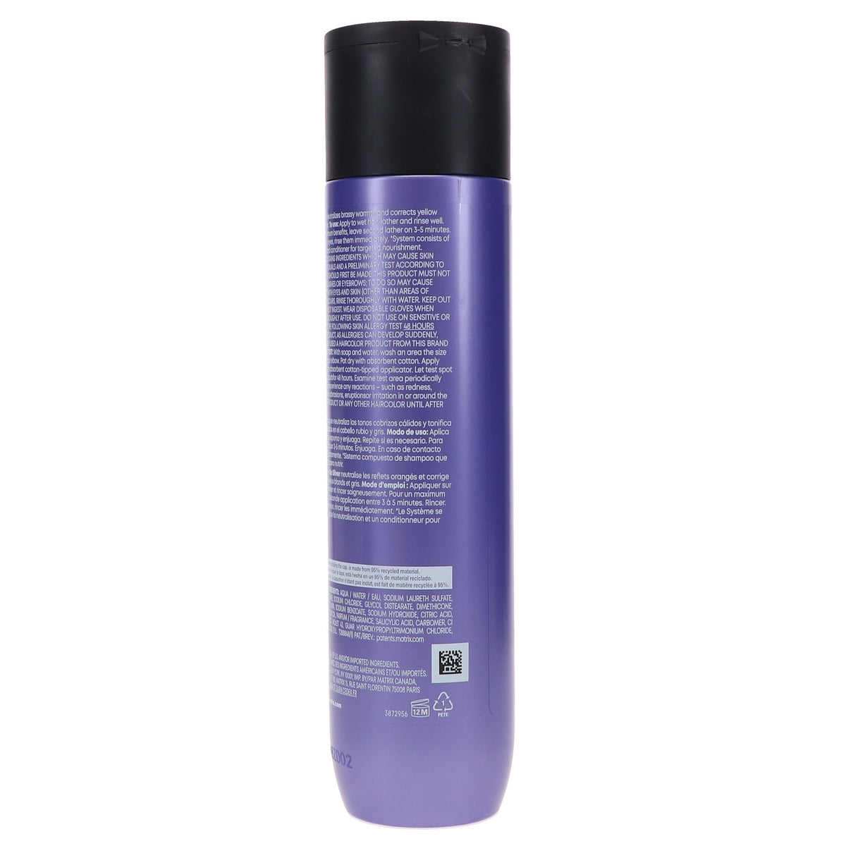 Silver Hair Shampoo for Blonde & Gray Tones - 10.1 oz Salon Quality