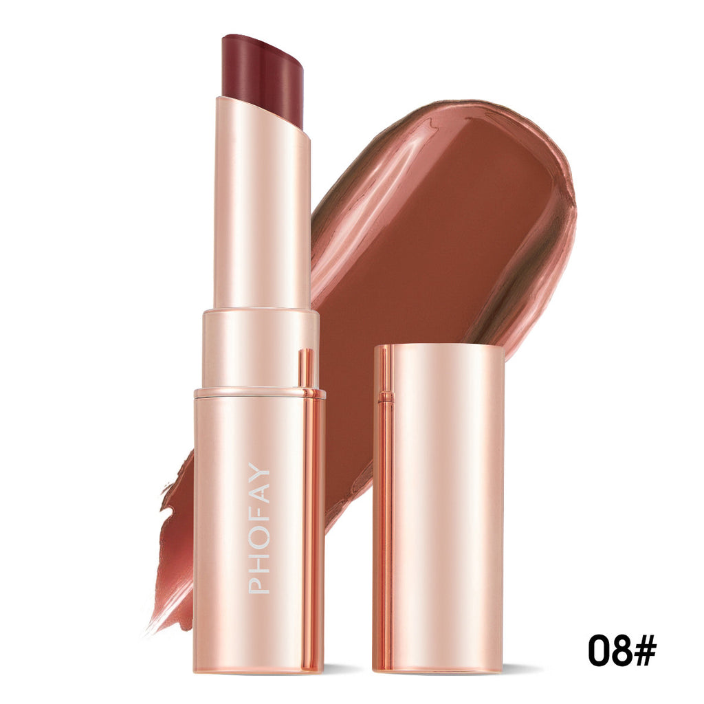 Hydrating Lipstick with Long-Wear Formula - Moisturizing Lip Color