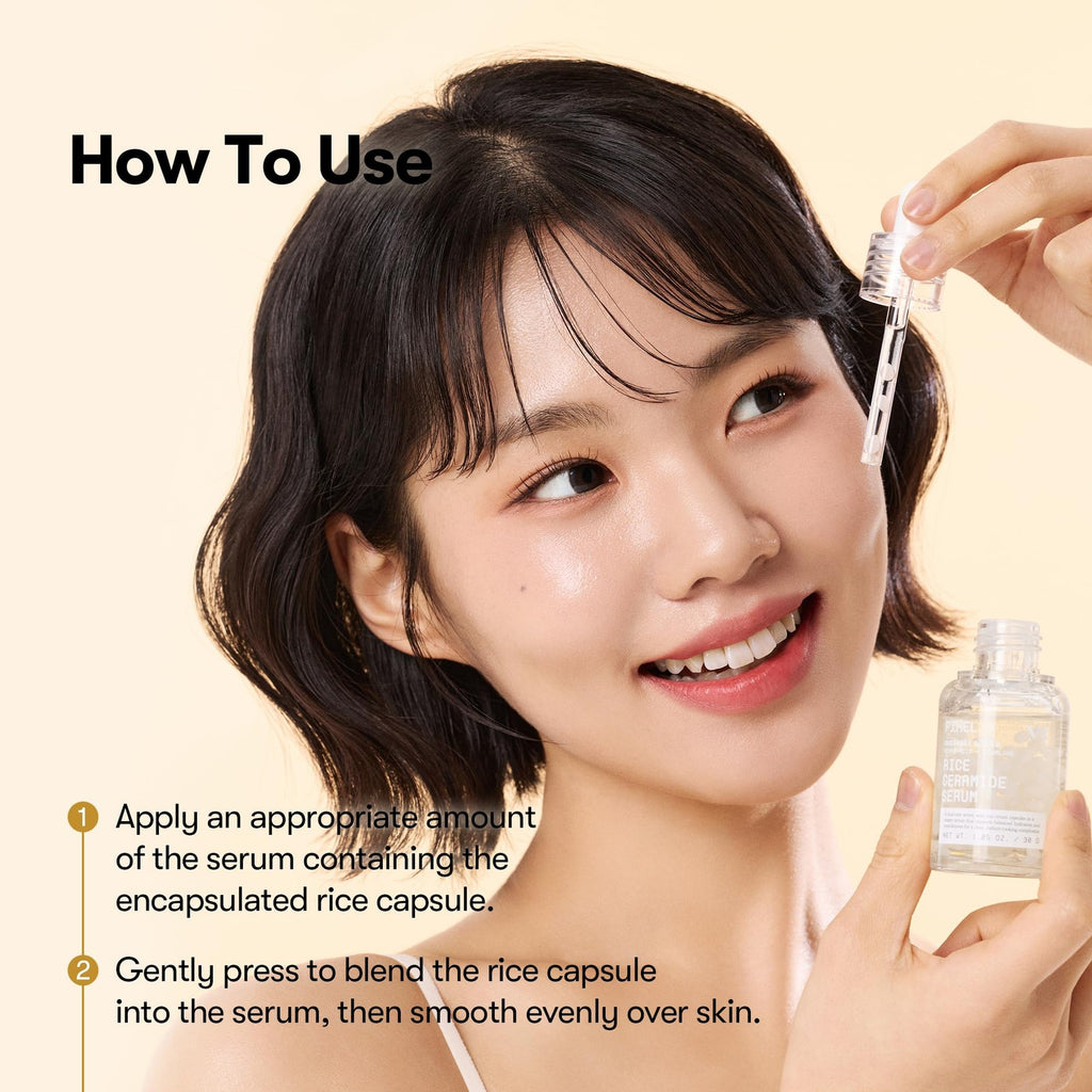 Rice Ceramide Serum for Hydration & Skin Barrier Support - 1.05 fl.oz