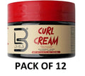 Hydrating Curl Cream with Coconut & Jojoba Oil - 250ml, Pack of 12