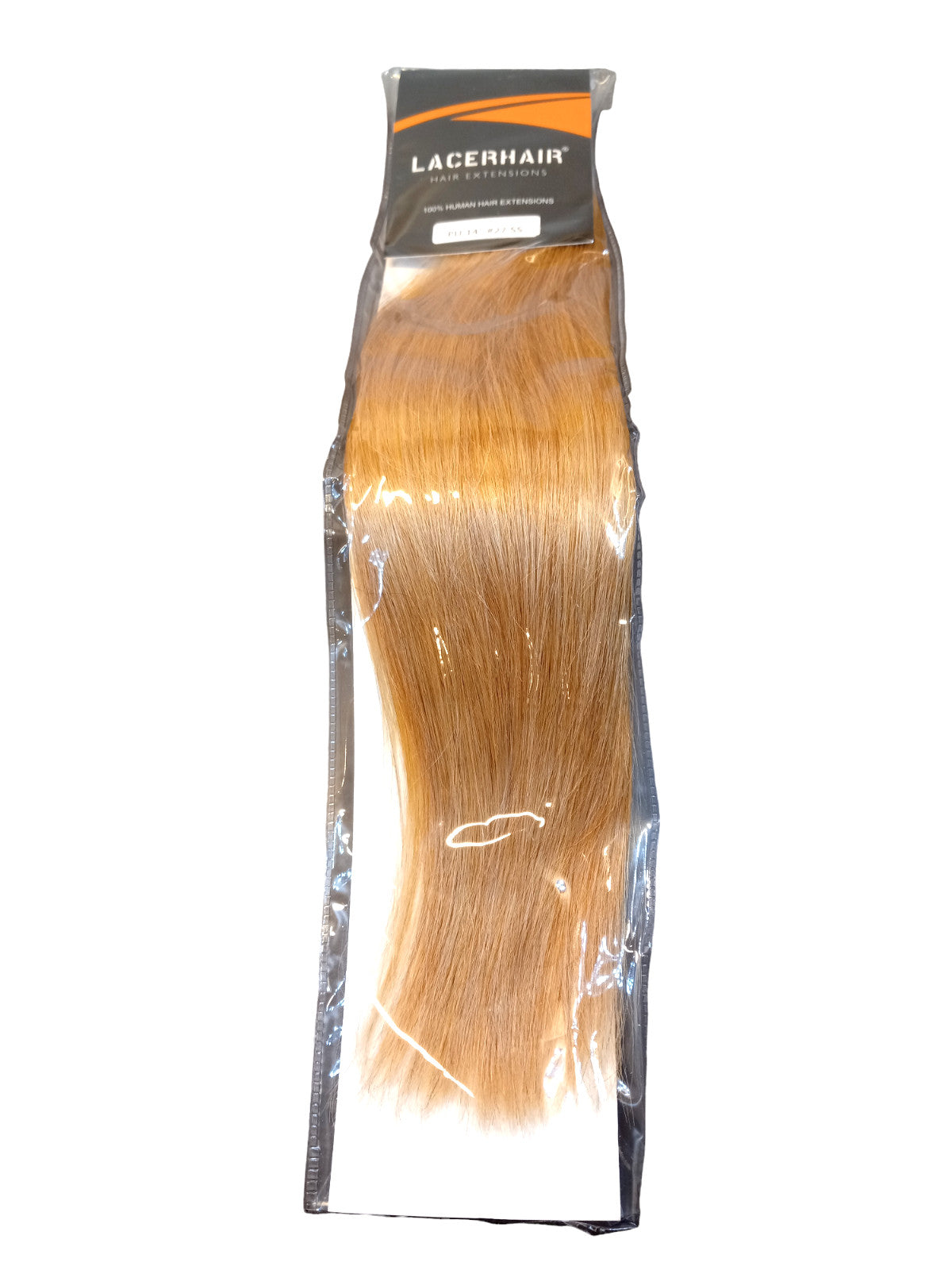 14 Inch Tape-In Human Hair Extensions PU #27 Strawberry Blonde - 20 Pieces