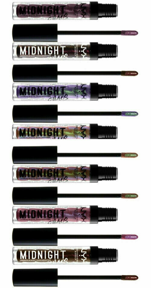 NYX Midnight Chaos Chromatic Lip Gloss - Multiple Shades, 0.08 Fl Oz