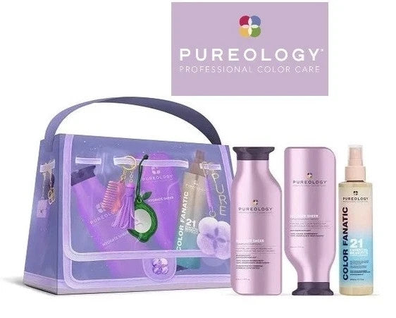 Hydrate Sheer Shampoo & Conditioner Set with Color Fanatic Spray - Gift Pack