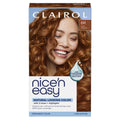 Light Auburn Permanent Hair Dye - Natural Look, Gray Coverage, 6R