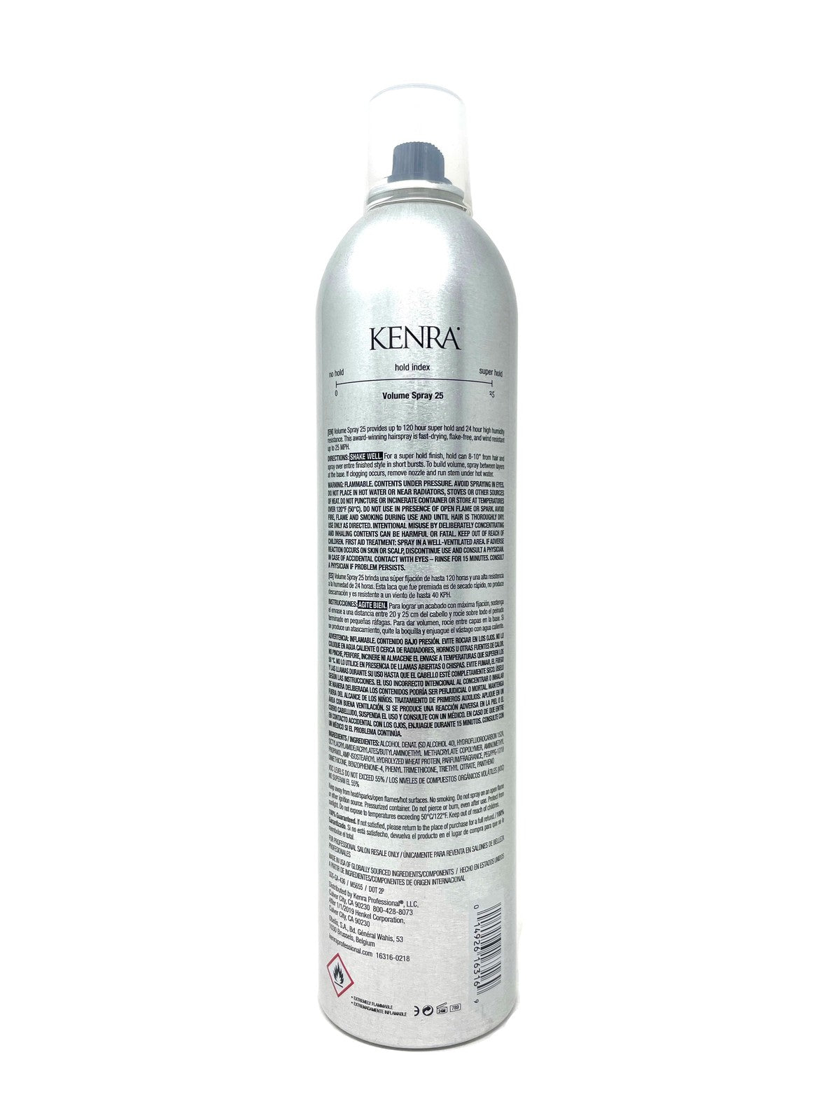 Kenra Volume Spray 25 Super Hold Hair Spray - 10 oz Pack of 4