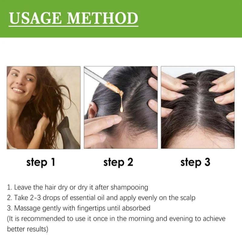 Hair Growth Oil for Hair Loss & Regrowth - Nourishing Rosemary Treatment 50ml