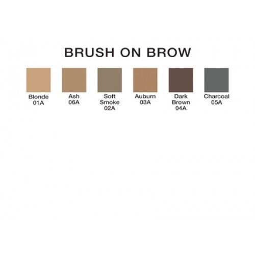 Brush On Brow Auburn Pressed Brow Powder with Compact