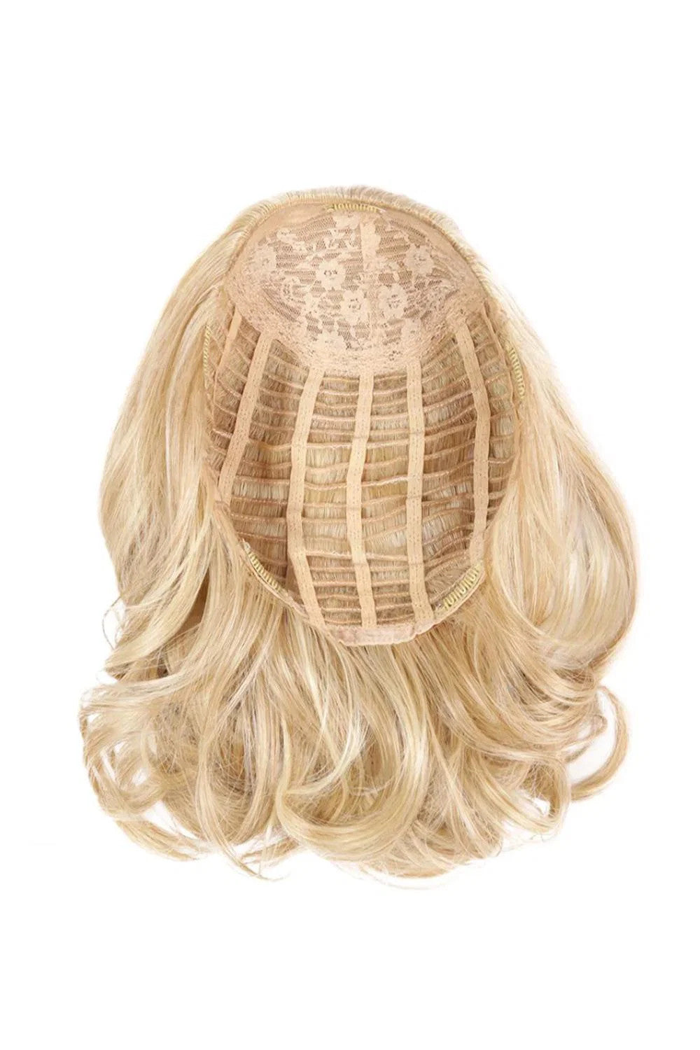 12-Inch Clip-In Hair Extension Swedish Blonde - Heat Friendly, 3/4 Cap