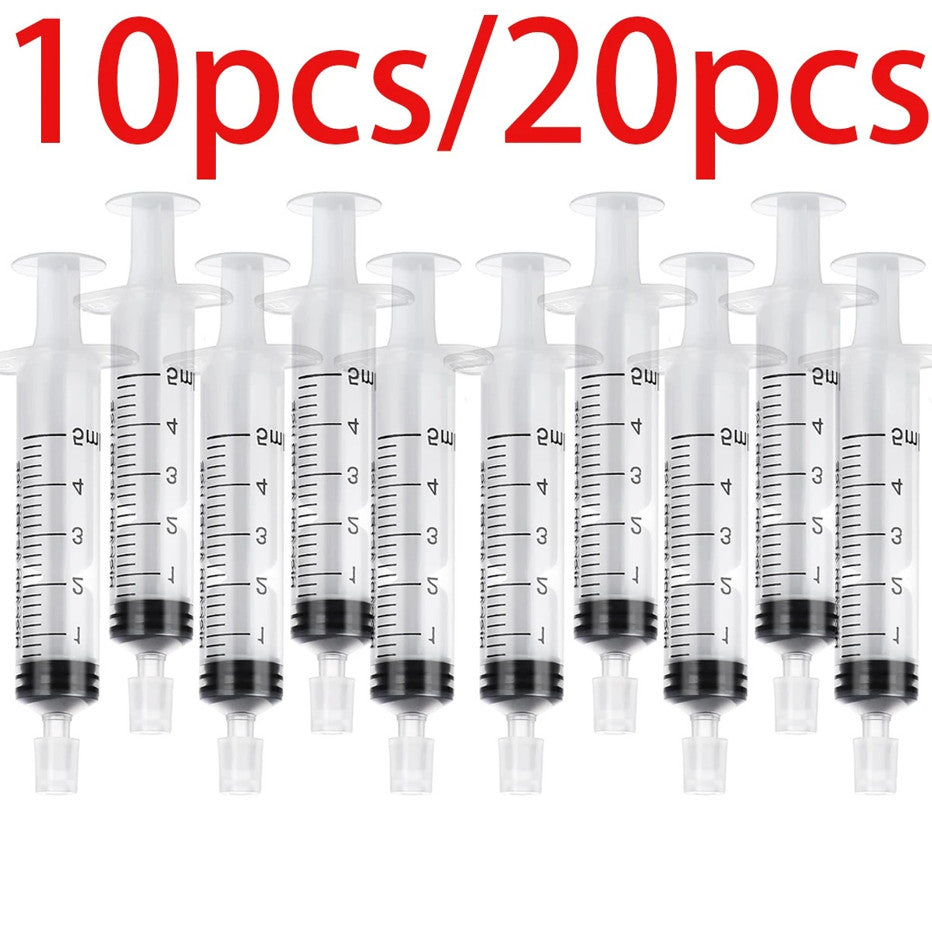 Plastic Syringe Perfume Dispenser Set for Cosmetic Refill - 5ml Capacity