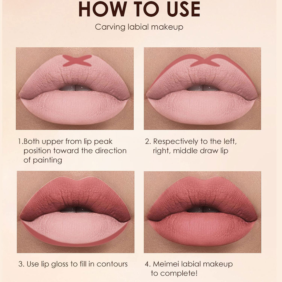 Matte Liquid Lipstick & Lip Liner Set (12Pcs) – Long-Lasting Waterproof Lip Makeup Kit