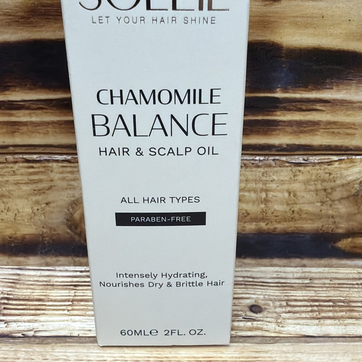 Paraben-Free Chamomile Hair & Scalp Oil 60 mL - SOLEIL