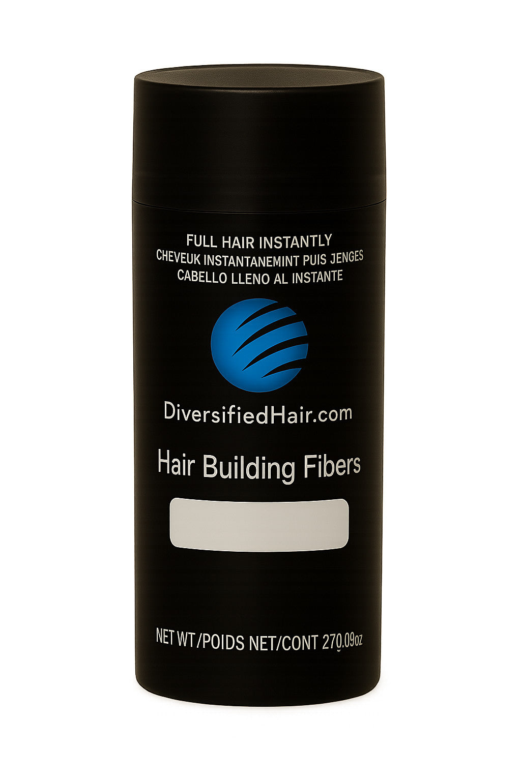 Hair Building Fibers Kit with Spray Applicator & Hold Spray - Natural Look