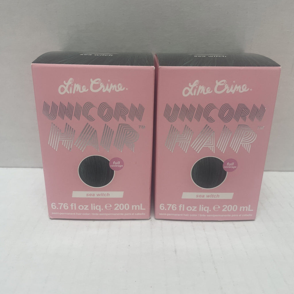 Semi-Permanent Hair Color - Sea Witch Green, 2 Pack, 6.76 fl oz