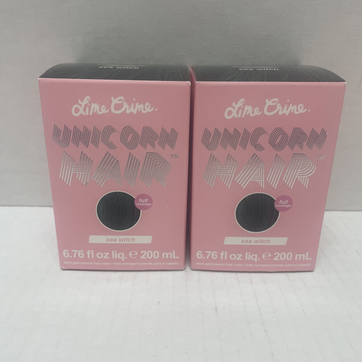 Semi-Permanent Hair Color - Sea Witch Green, 2 Pack, 6.76 fl oz