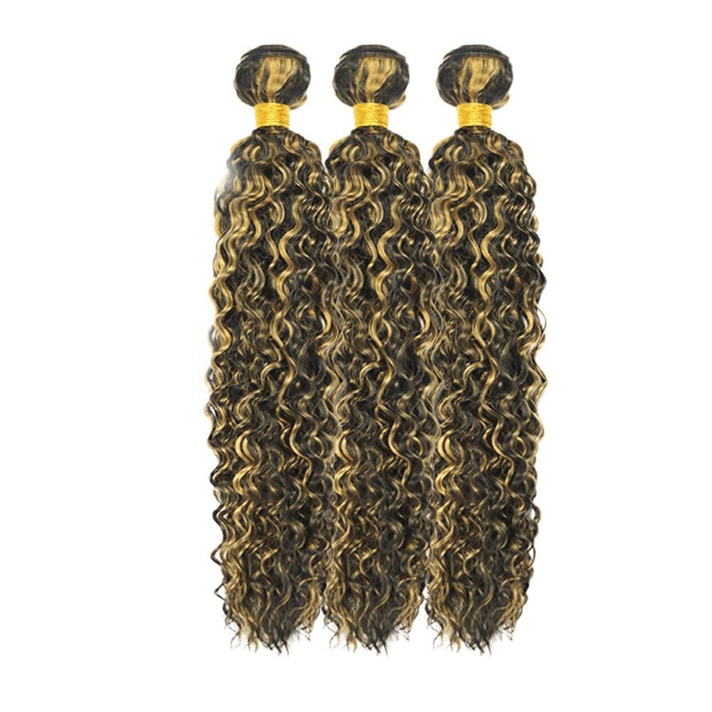 Human Hair Bundles 18 20 22 Inch Deep Wave Brazilian Virgin Hair Set