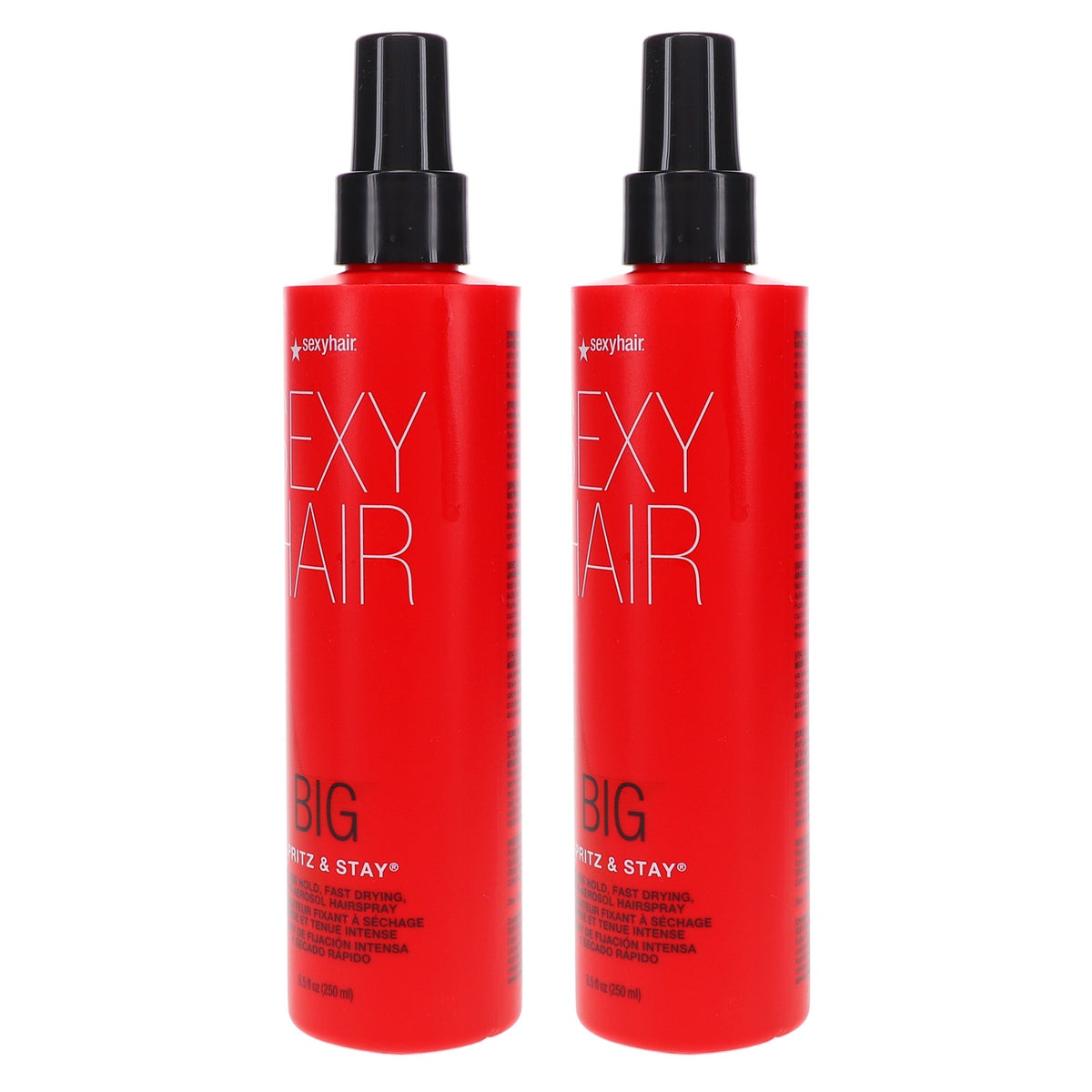 Hair Spray Duo - Strong Hold, Humidity-Resistant, Volume & Shine, 8.5 oz Each