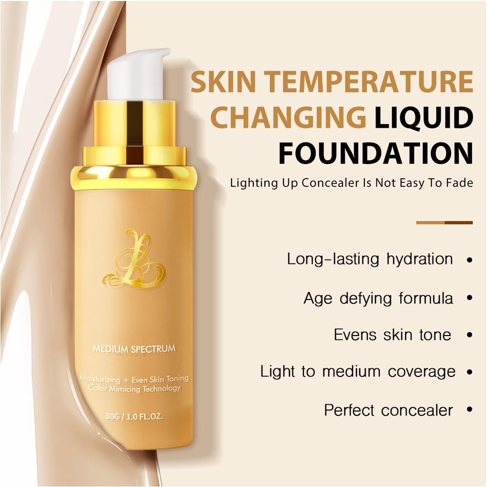 Color-Changing 4-in-1 Foundation with SPF 30, 1 Fl Oz - Neutral