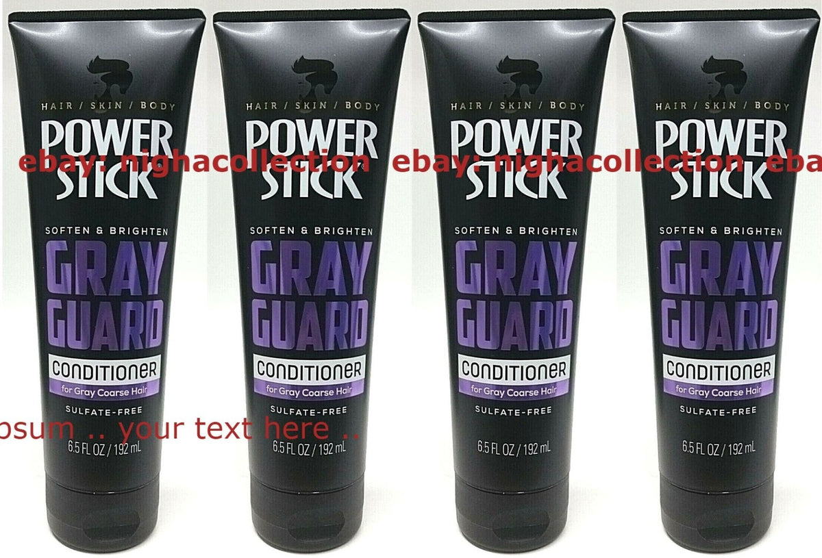 Gray Guard Conditioner for Gray Coarse Hair - 6.5 oz Each (Lot of 6)
