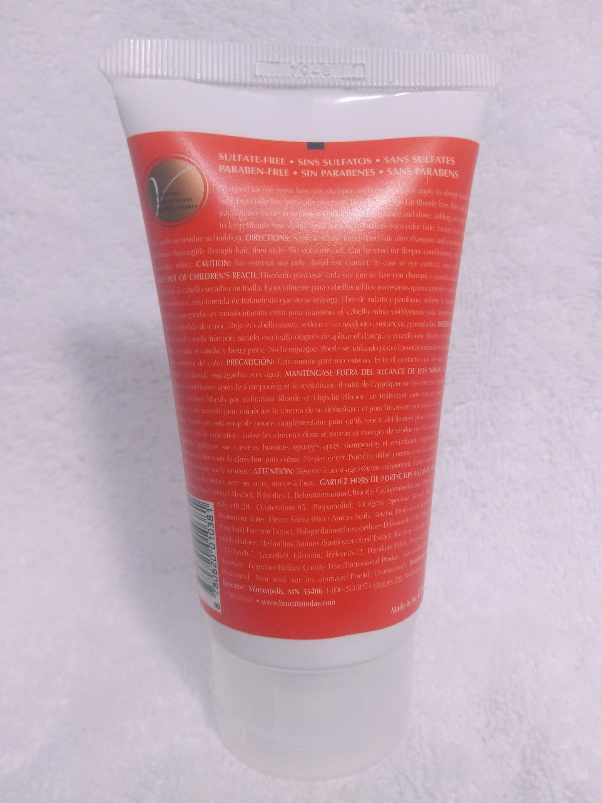 Blonde Hair Leave-In Treatment - Moisture & Shine Boost, 4oz Set of 5