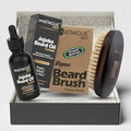 Organic Jojoba Beard Care Gift Set with Conditioner & Beard Oil for Men