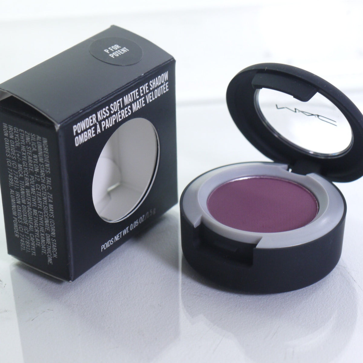 Powder Kiss Soft Matte Eye Shadow Potent Deep Plum 0.05oz (1.5g) EA