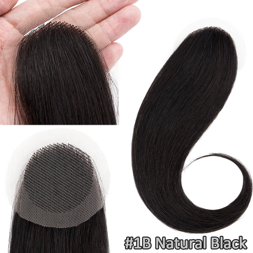 Full Lace Hair Cover-up Tape Patches for Hair Loss & Alopecia, Human Hair