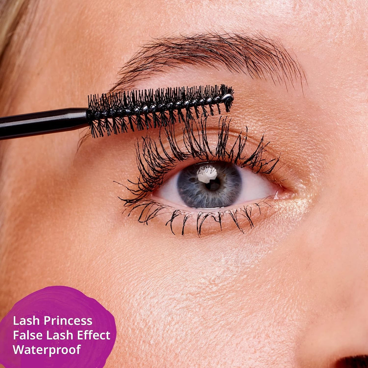 Waterproof False Lash Mascara for Dramatic Volume & Length - Black