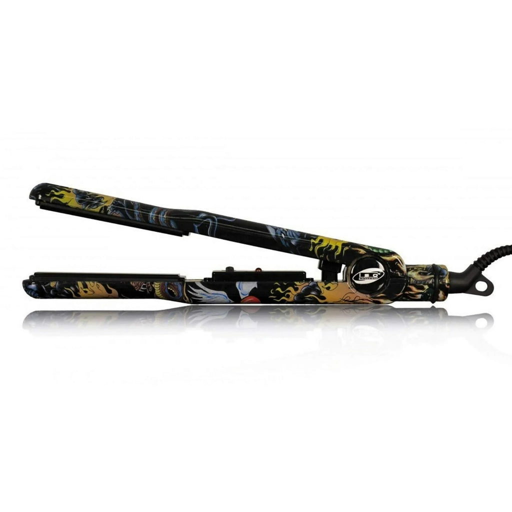 Tourmaline Hair Straightener with Ceramic Plates - Adjustable Temp, Dual Voltage