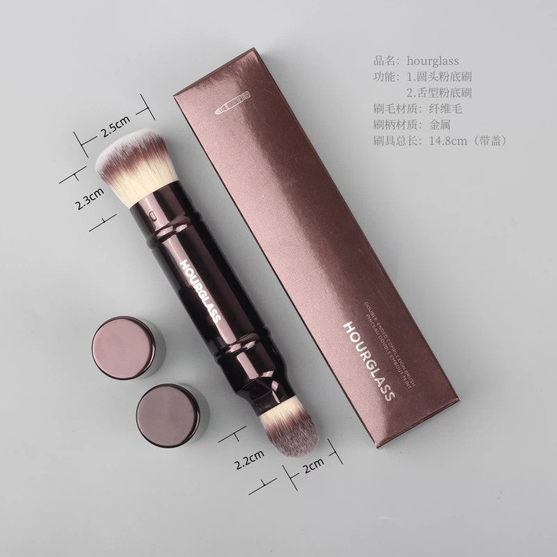 Hourglass Retractable Dual-Ended Complexion Brush – Foundation, Blush & Concealer