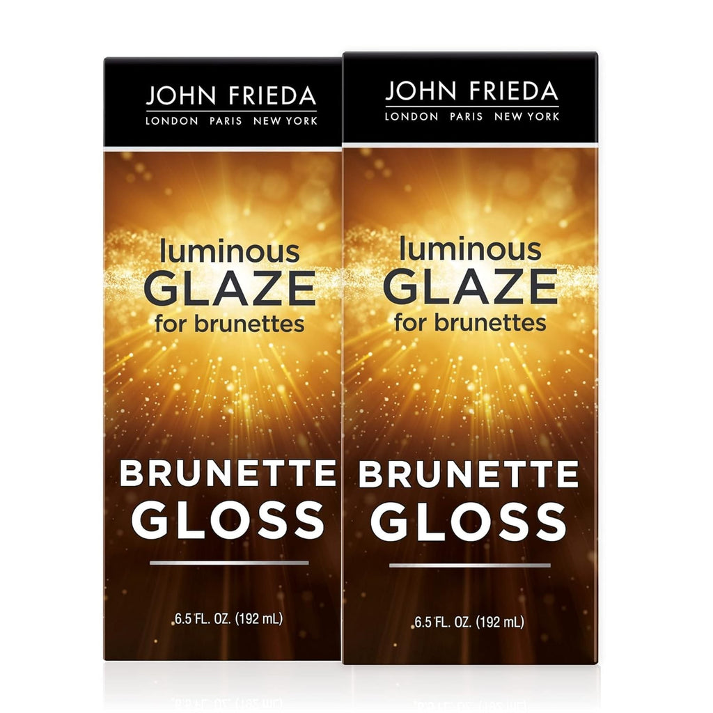 Brilliant Brunette Hair Glaze for Salon-Quality Shine - 6.5 Oz Pack of 2