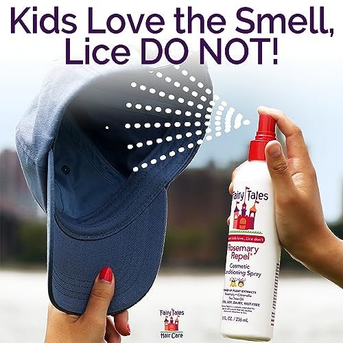 Kids Lice Prevention Shampoo Conditioner & Spray Set - Natural Repellent Trio