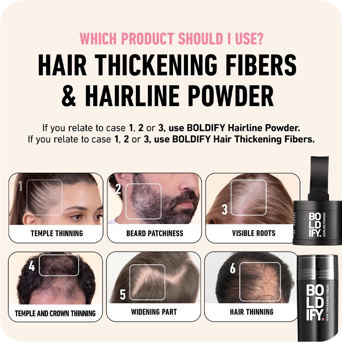 Hair Fibers for Thinning Hair - Natural Look, Water-Resistant, 28g Auburn