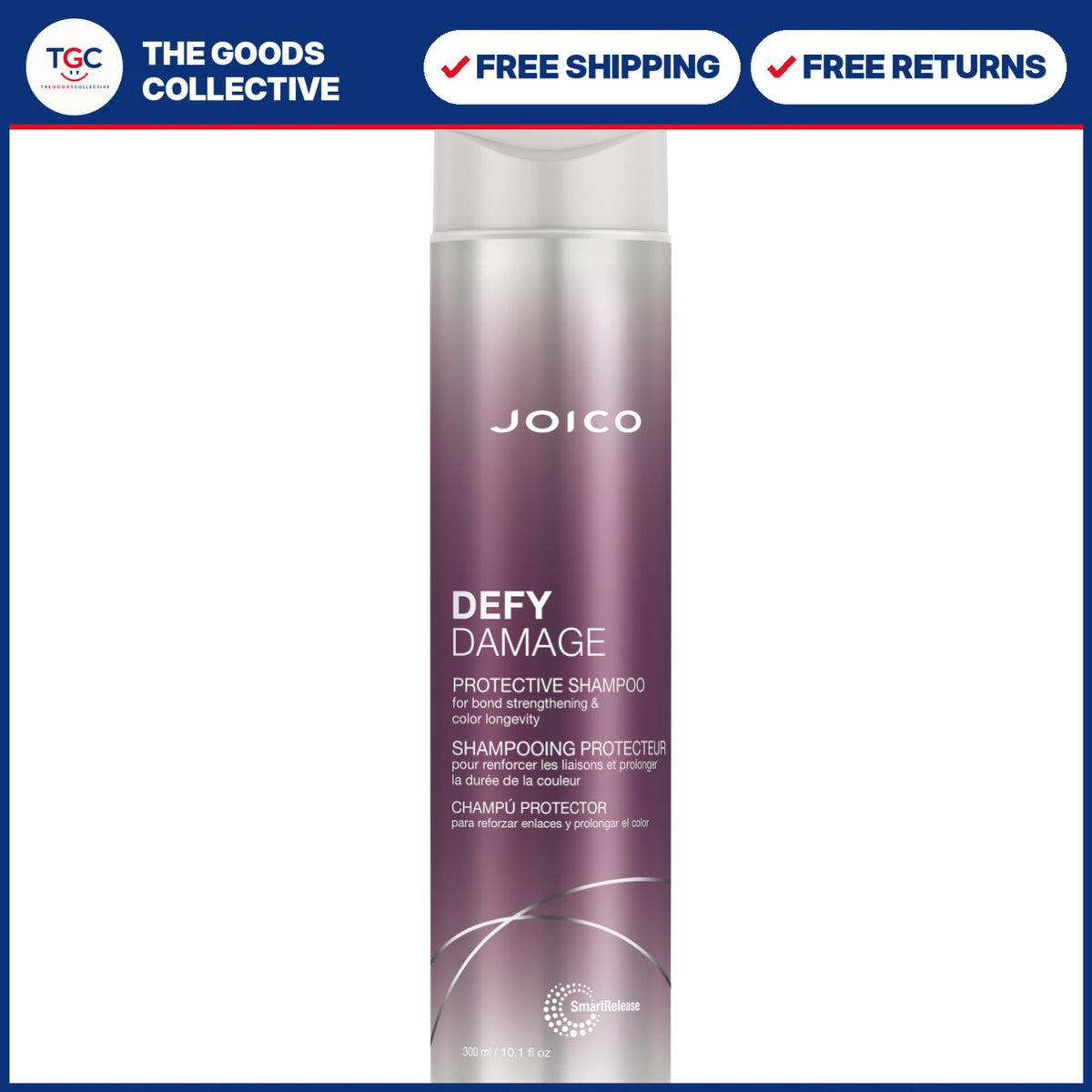 Protective Shampoo for Damaged Hair - Strengthens Bonds & Preserves Color