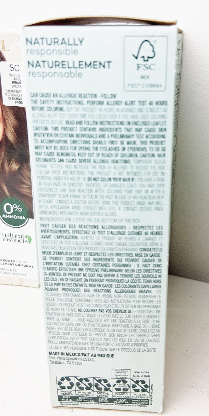 3-Pack Root Touch-Up Hair Dye in Light Brown - Natural Instincts 5C