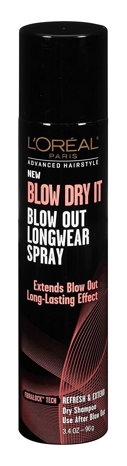 L'Oréal Paris Blow Dry It Longwear Extender 3.4oz - 2 Pack, Hair Styling Primer