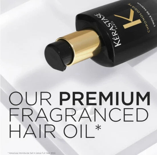 Hair Fragrance Oil with Long-Lasting Perfume & Nourishing Oils 3.4 oz