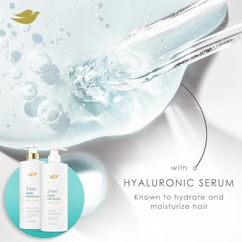 Daily Moisture Shampoo & Conditioner Set with Deep Hydration Body Wash - 3 Pieces
