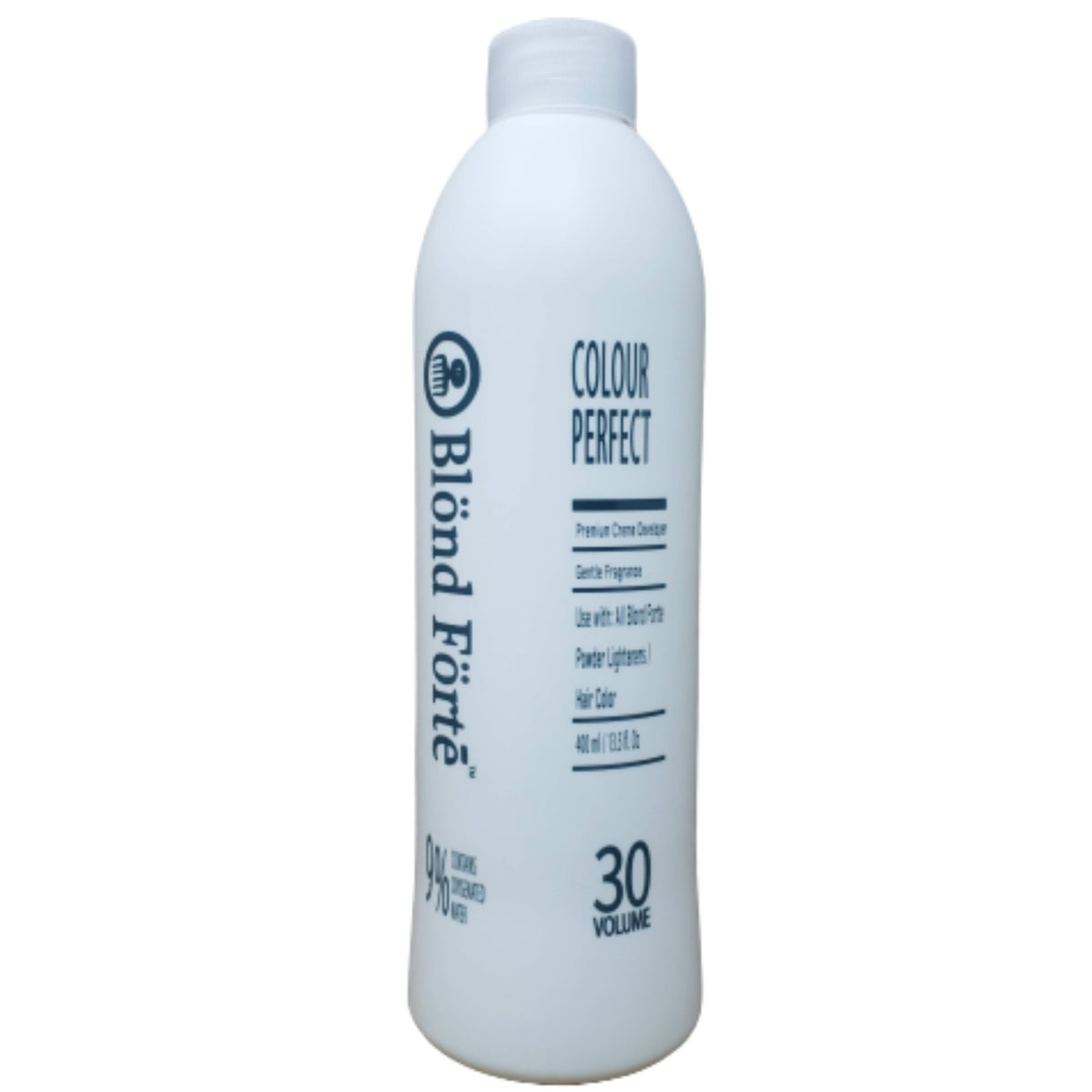 Professional Hair Lightening Kit with Developer & Accessories - Dust-Free Blue Bleach