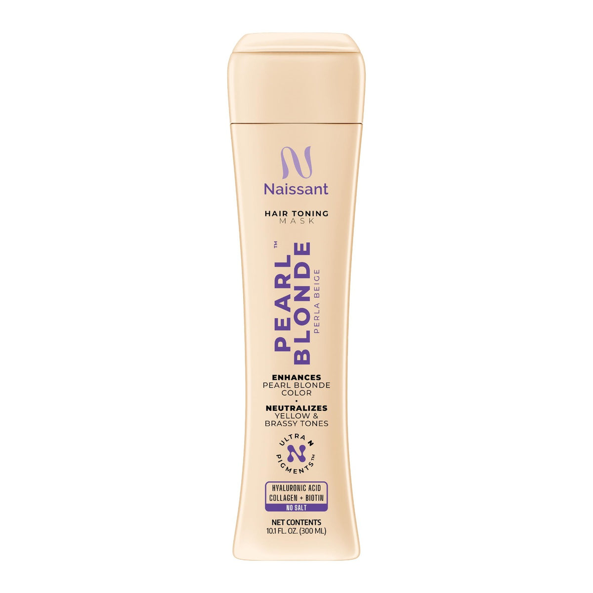 Beige Hair Mask for Blonde & Color-Treated Hair - Neutralizes Brassiness