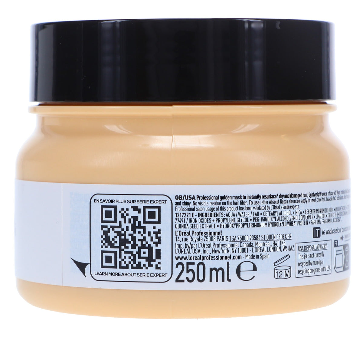 L'Oreal Professionnel Hair Mask for Damaged & Dry Hair - 8.5 oz