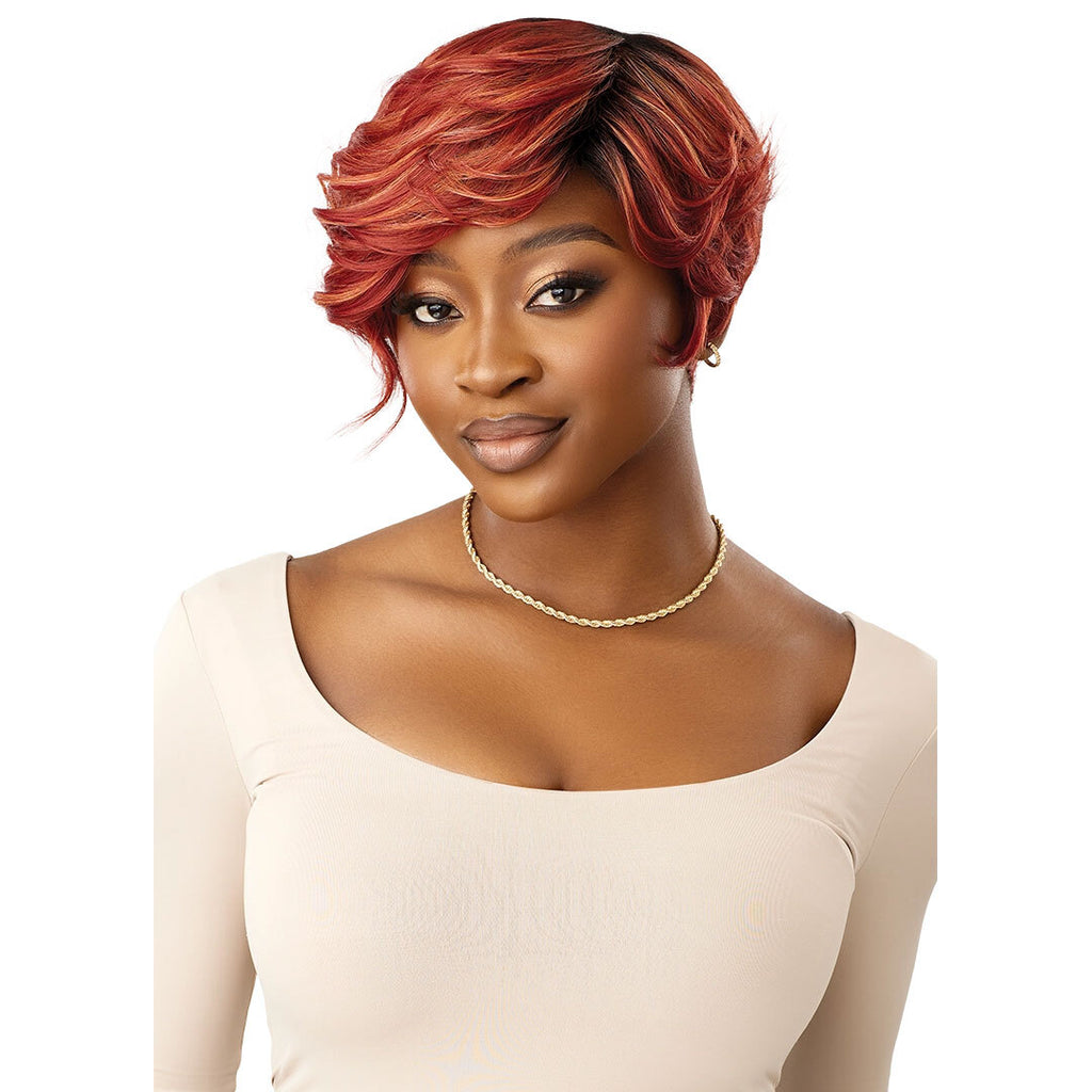 Outre Wig Pop Synthetic Full Wig Zenda - Trendy Color Options & Heat-Friendly Style
