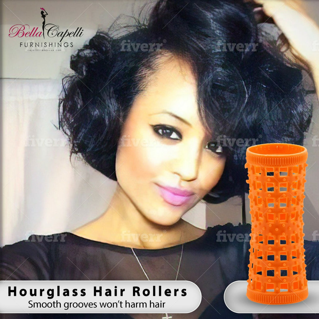 Natural Hair Pins Pack of 25 - 4.5 Inch Metal Hourglass Style Hair Clips