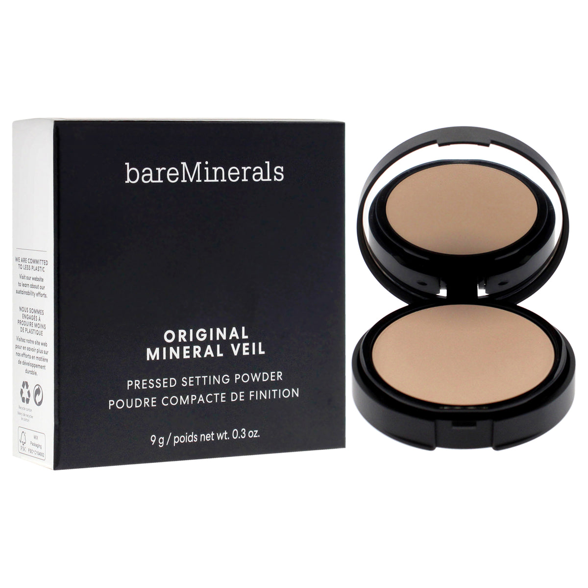 BareMinerals Original Mineral Veil Pressed Setting Powder - Sheer Light 0.3 oz