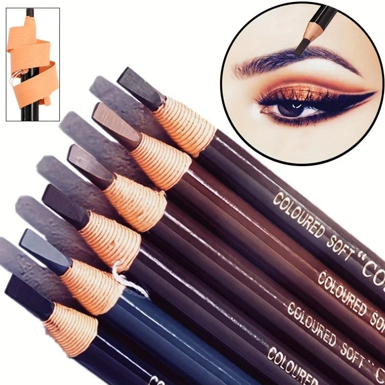 Eyebrow Pencil Natural Smudge Proof No Sharpening Brow Pen - Multiple Colors