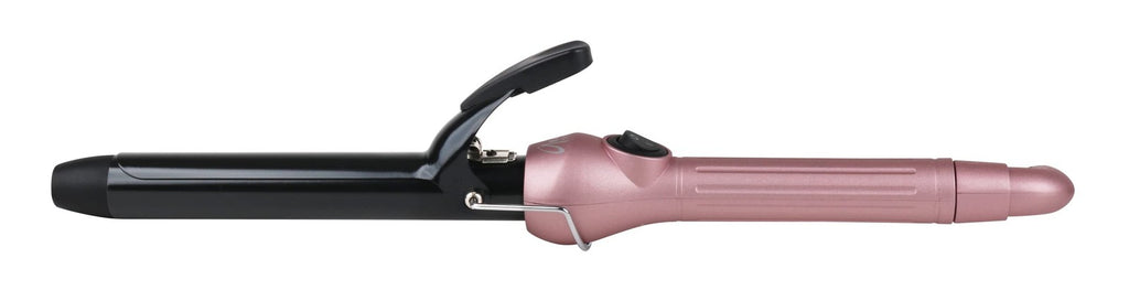 Salon-Quality Ionic Curling Iron for Frizz-Free Shine - Rose Gold, 1.5 lb